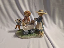 1998 Lang and Wise Special Friends “Spring Walk” Figurine, 2nd Edition PRE-OWNED