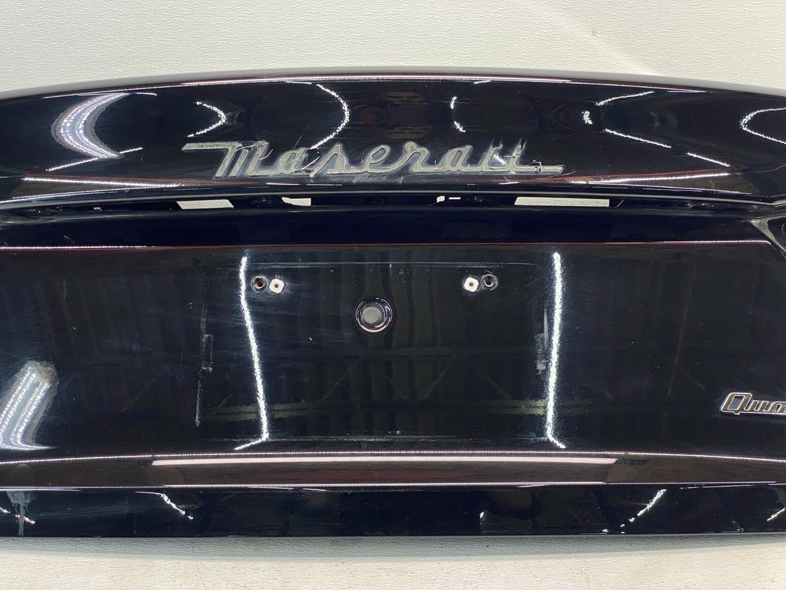 2014-2021 Maserati Quattroporte Rear Trunk Boot Lid Shell Cover Panel Black OEM✅