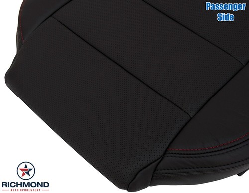2013-2015 Mazda CX5 Grand Touring-Passenger Side Bottom Leather Seat Cover Black - Picture 7 of 17