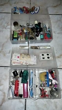 Lot Knitting & Sewing Supplies Crochet Hooks Needles and many more supplies 