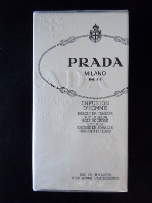 PRADA INFUSION D´HOMME 50ml Eau de Toilette Spray  NEU OVP in Folie