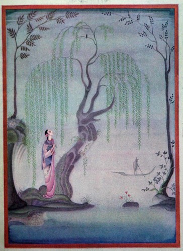 EXRare KAY NIELSEN 1ST EDN FAIRY TALES 1924 AMAZING TIPPED IN PLATES! BEAUTY! - Picture 12 of 14