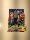 Washington Redskins MARK SCHLERETH Signed Card