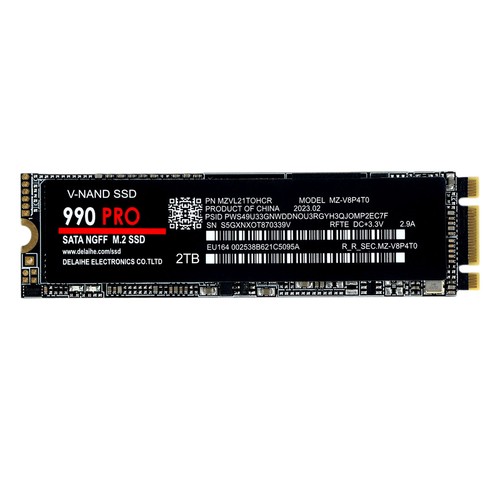 Disque dur SSD universel haute vitesse de transfert 1/2/4 To 990 Pro PCIE 4.0 NVME M.2 - Photo 19/28