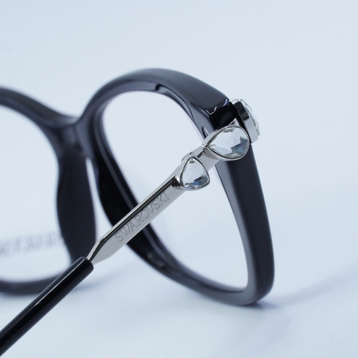 NEW SWAROVSKI SK2011 1038 Black 55mm Eyeglasses | eBay