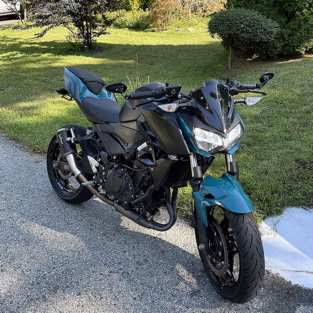 For Kawasaki Z1000 Z900 Motorcycle 7/8'' Bar End Rearview Side