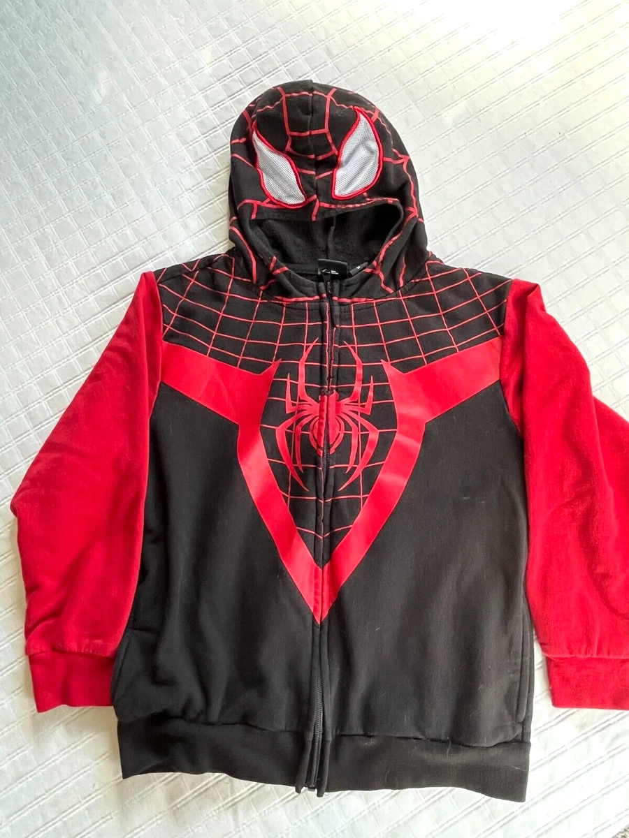 Loose Fit Hoodie - White/Spider-Man - Men