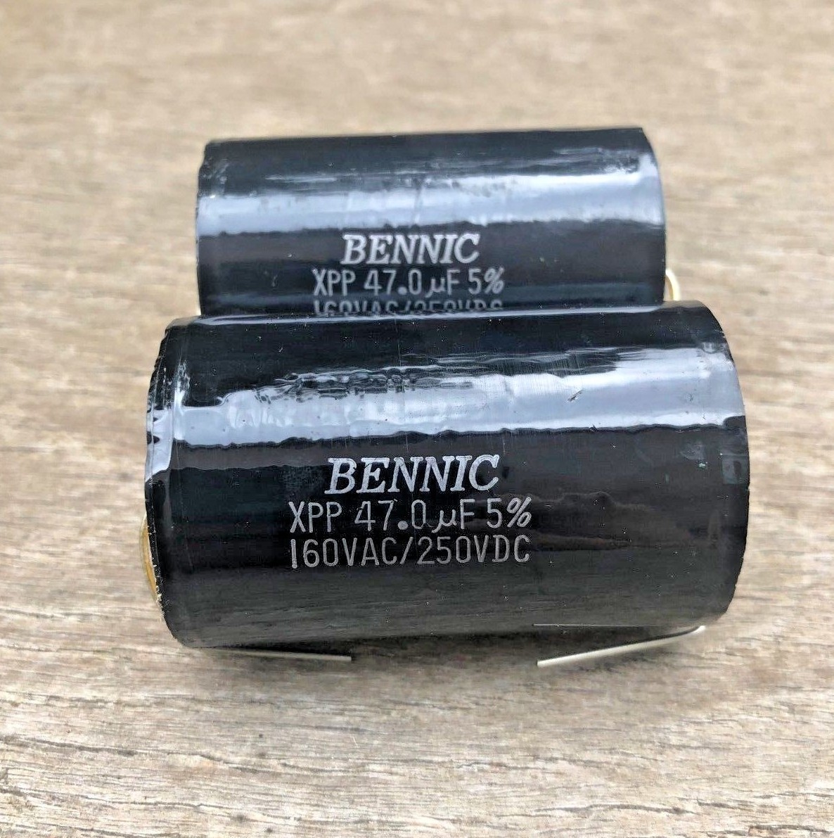 2 X 7.8uF 250V 7.8mfd NP Non Polarized Crossover Audio - Foto 4