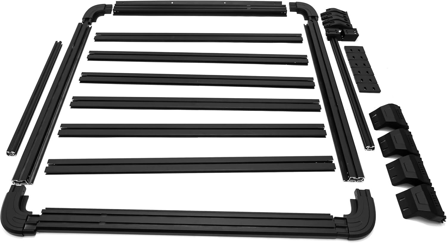 Roof Cargo Basket for 2020-2026 Jeep Gladiator JT / 2018-2026 Jeep Wrangler JL thumbnail 13