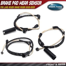 3x Front & Rear Disc Brake Pad Wear Sensor for Land Rover Range Rover 2003-2005