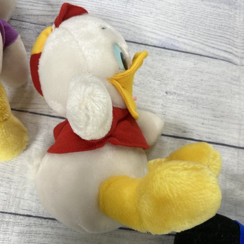Lot Of 4 Disneyland Uncle Scrooge McDuck & Nephews Plush, Circa ‘80’s Vintage - Picture 6 of 18