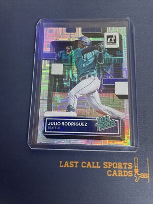2022 Panini Donruss - Rated Prospect Vector #RP-1 Julio Rodriguez (RC)