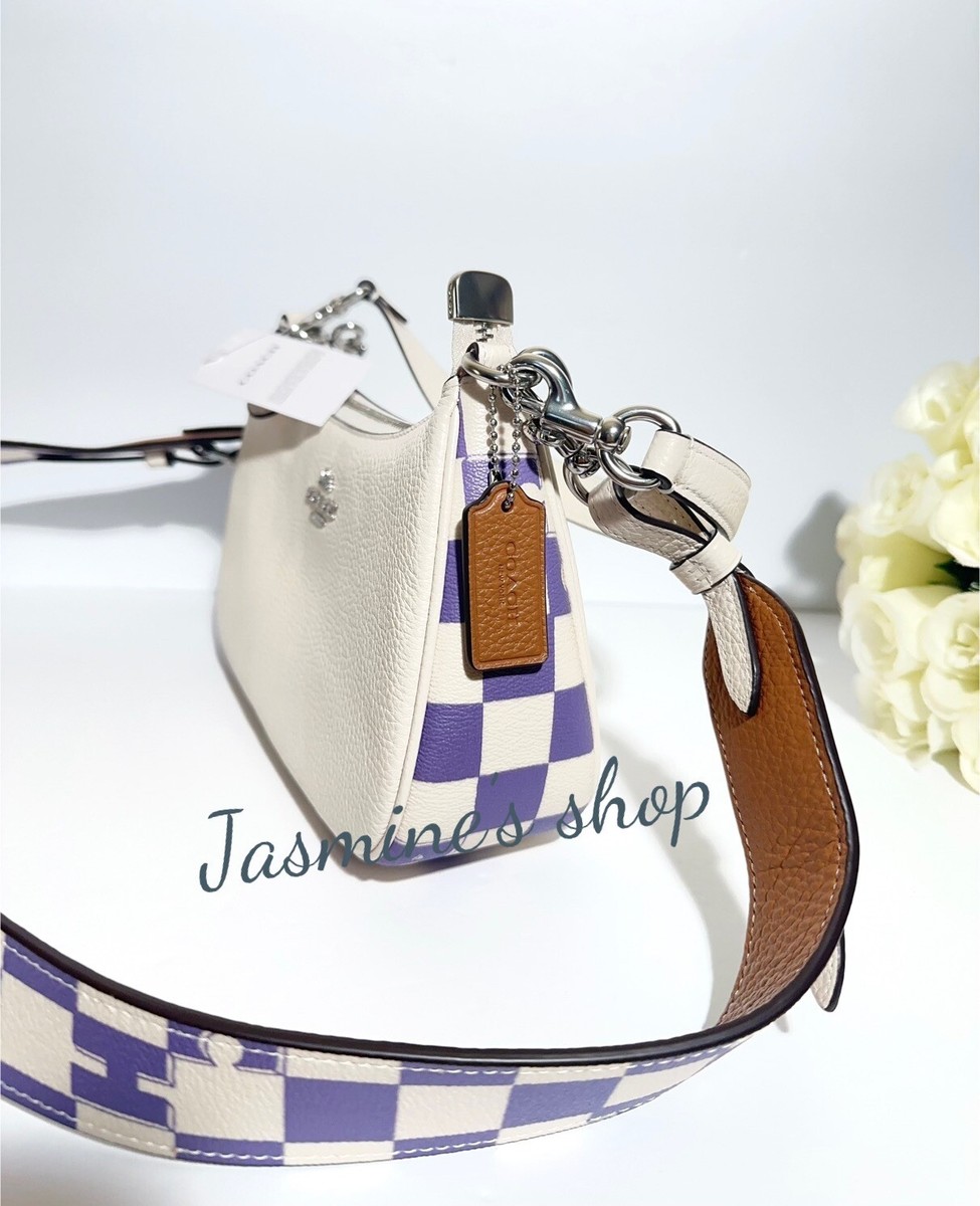 NWT Coach Teri Shoulder Bag With Checkerboard Print CR103
