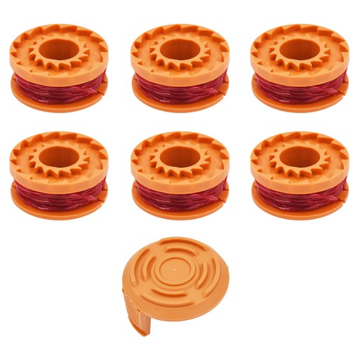 Replacement 6-Pack For WORX WA0010 Spool Line Grass Trimmer/Edger 10ft - Picture 2 of 6