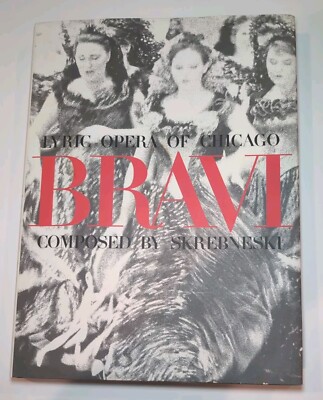 RARE! SIGNED-Placido Domingo, BRAVI-Lyric Opera Of Chicago (1994 1st ED HC/DJ)