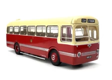 ED 1:76 Red Leland Light City Bus Classic Vintage Model Diecast Collect Car