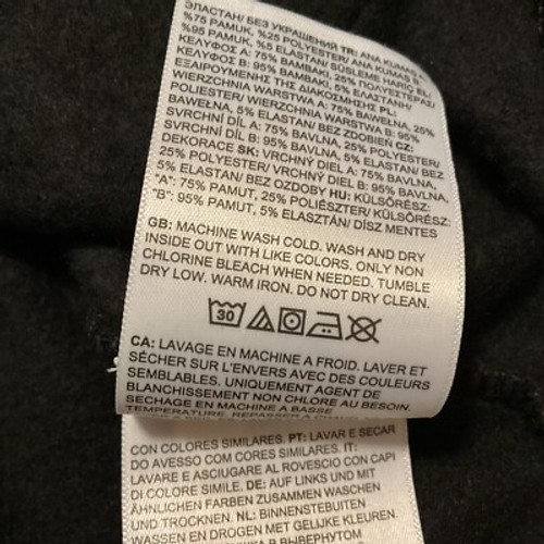 The North Face Girls Fleece Pullover Hoodie size 7/8 Black - Picture 9 of 9