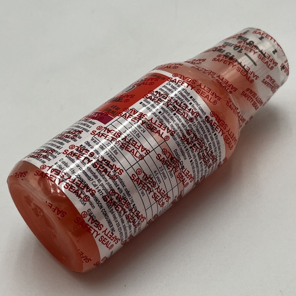 (3X) Children's Motrin Ibuprofen, Berry Flavor, Alcohol Free, Exp 03/