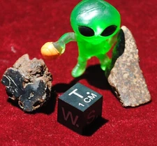 1cm scale Black Brushed Cube tungsten carbide often used for Photography