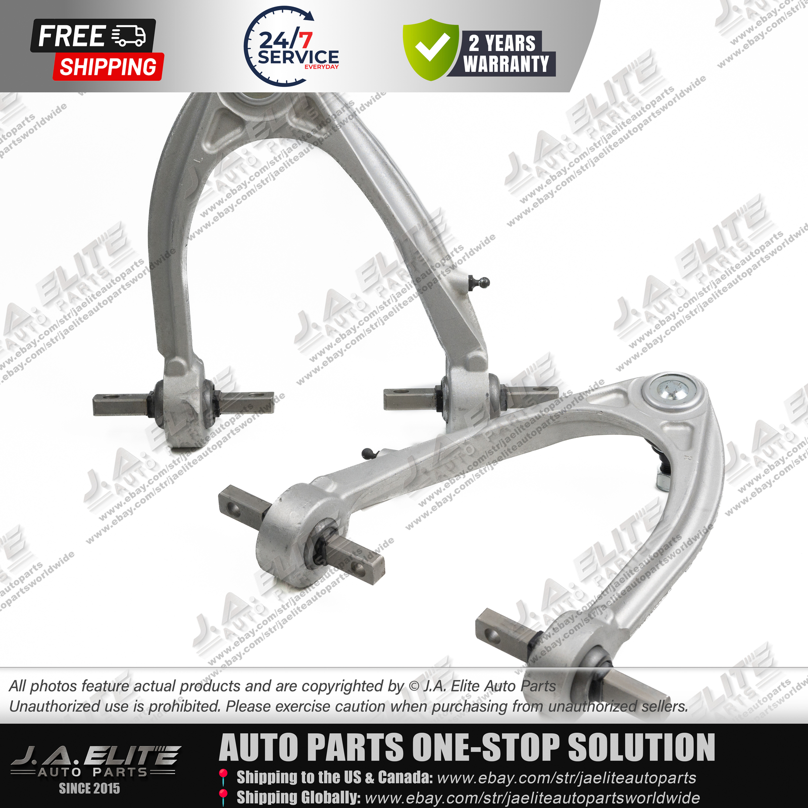 Front Left & Right Upper Control Arm Kit fit Ferrari 458 488 812 F12 California