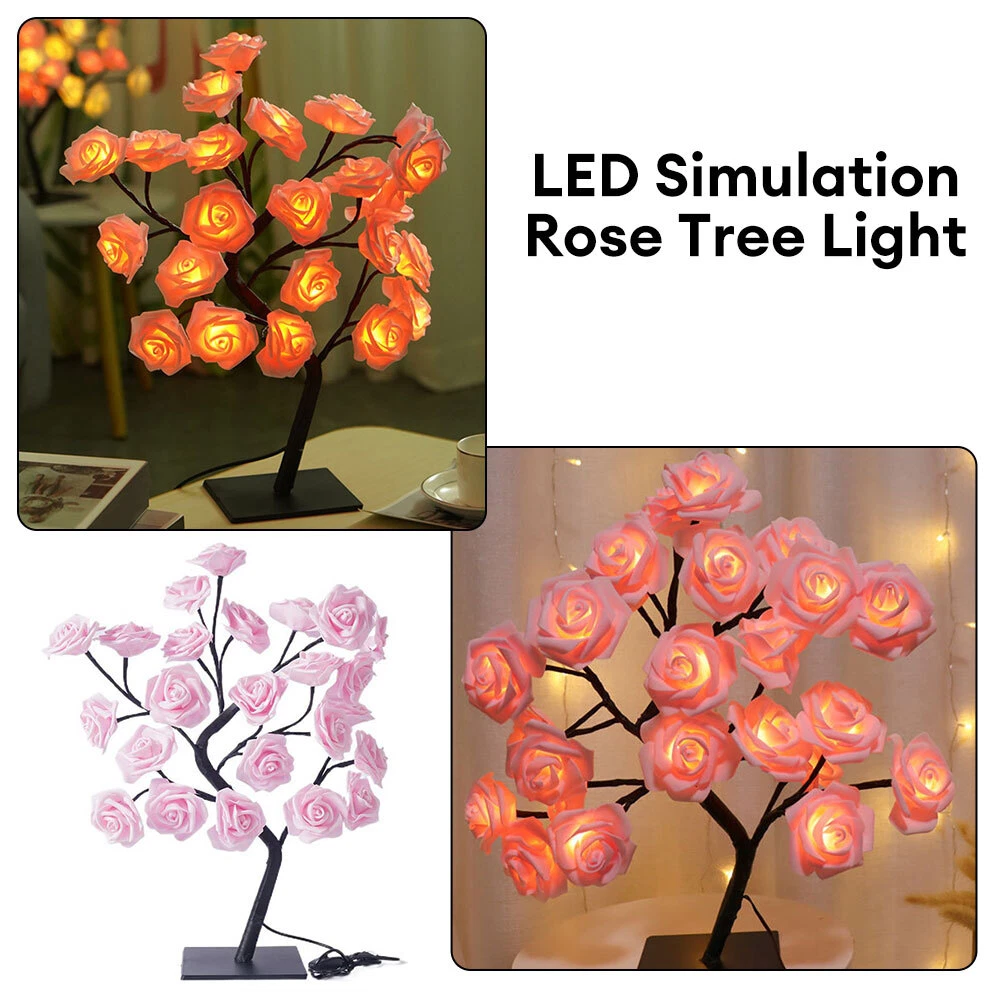Rose tree cheap table lamp