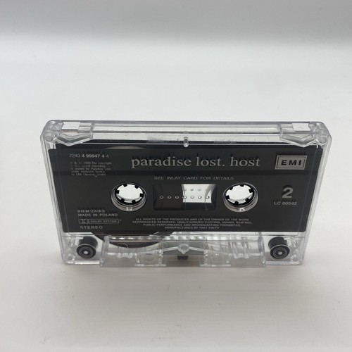 Paradise Lost-Host Cassette Tape EMI 1999 Polish Release - Picture 5 of 9