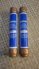 2 EDISON ECSR30 TIME DELAY DUAL ELEMENT FUSE 600VAC 30A