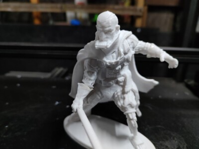 Darth Vader without helmet 1:9 scale DIY model kits Star Wars Science fiction