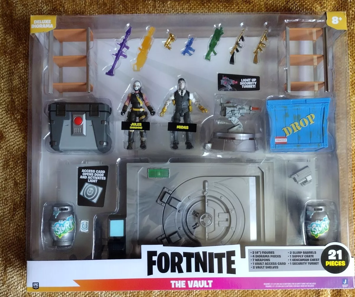 NEW FORTNITE TOYS! MEGA FORT PLAYSET UNBOXING! BUILDING 2 SETS TO MAKE A  GIANT ULTIMATE DIORAMA! 