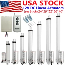 12V 2000N 700N 250N Linear Actuator Remote Control Optional 32" 36" 40inch 48"
