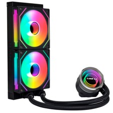 Lian Li Galahad II Trinity SL AIO 240mm Performance ARGB CPU Water Cooler - Blac