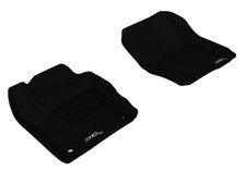 Fit 2012-2018 Ford Focus All Weather Floor Mat Front Set Kagu Black
