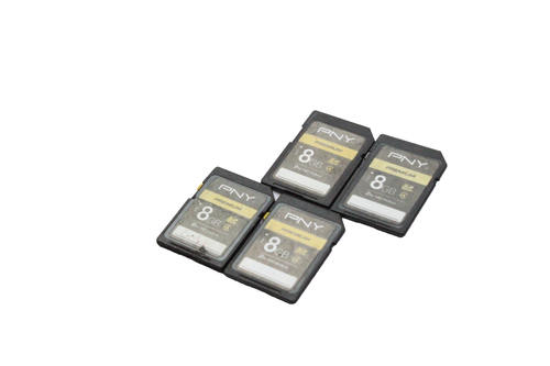 PNY PREMIUM 8GB SDHC Card Class 4 Flash Memory Card 2hr HDVideo P-SDHC8G4-GE - Picture 3 of 3