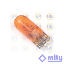Fits Ford + Other Models 10x Amber Side Repeater Light Bulbs 501 12V 5W Mity