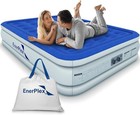 EnerPlex Air Mattress with Built-in Pump Queen Double Height Inflatable AirBed