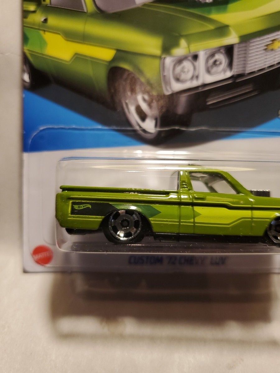 2024 HOT WHEELS * F CASE * CUSTOM '72 CHEVY LUV GREEN HW HOT