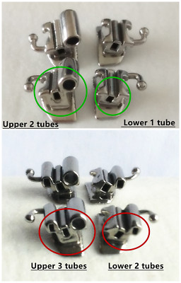 Dental Molars Tube Buccal Tubes Convertible MBT Roth Triple Double Single Bond