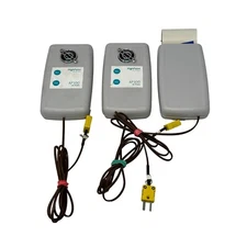 Lot of 3 HighPoint AP100 Air Probe Airflow & Temperature Sensors w Thermocouples