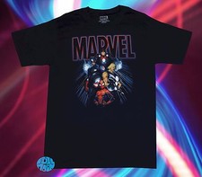 New Marvel X-Men Comic Book Cartoon Group Vintage Mens T-Shirt