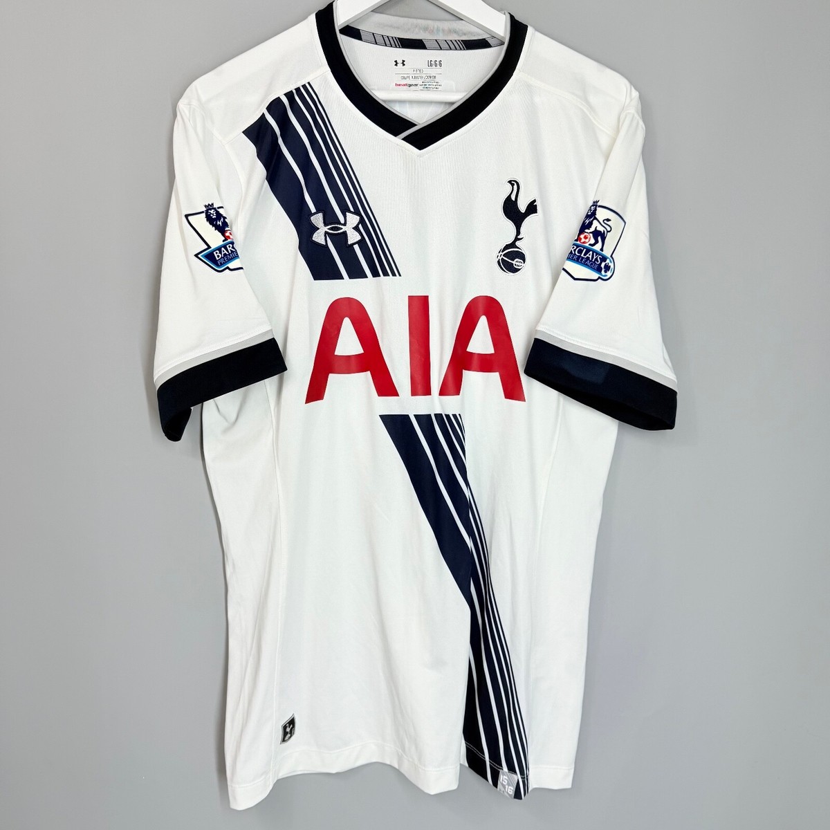 TOTTENHAM HOTSPUR 2015/2016 HOME FOOTBALL SHIRT JERSEY UNDER