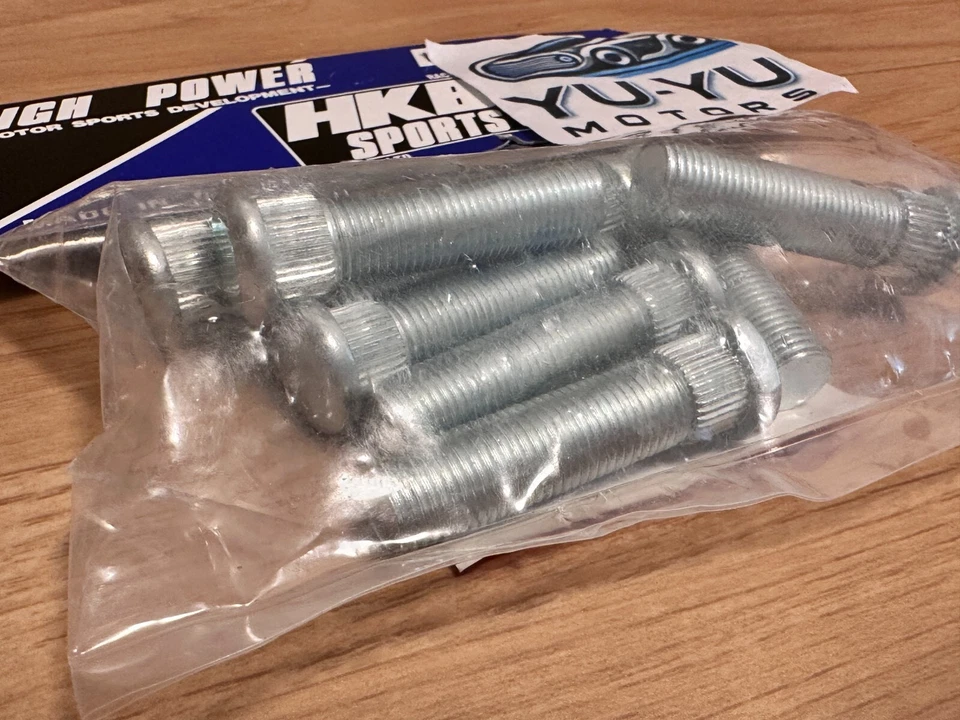 HKB Long Hub Bolts 12MM-P1.25-47MM For Nissan Datsun 240Z 240K B10 B110 510 Foto 2 de 4