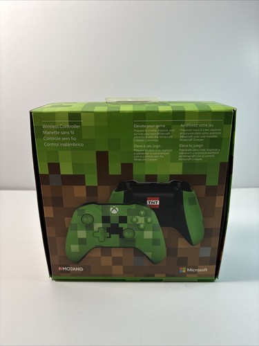 Xbox Wireless Controller - Minecraft Creeper Green Limited Edition - Picture 10 of 11