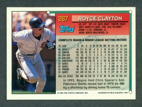 1994 Topps Baseball  ***Your Choice***  Buy More and Save Up to 50%! - Picture 155 of 345