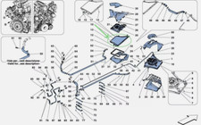 New Left Side Water Radiator 312912 for Ferrari 488 GTB,Ferrari 488 Spider 3.9L