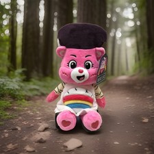 Care Bears X Universal Monsters Cheer Bear Fun Size Bride of Frankenstein Plush