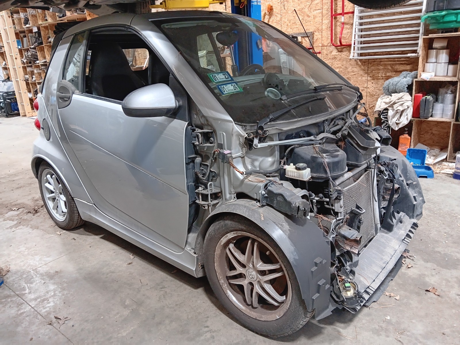 SMART FOR TWO FORTWO BRABUS 2009 WINDSHIELD WASHER MOTOR TRANSMISSION 4518200040