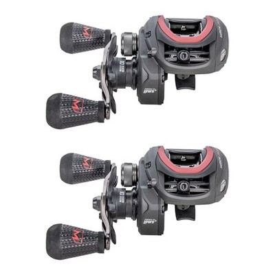 (Lot of 2) Lew's Mach Jacked Baitcast Reel 7.5:1 Gear Ratio MJ1SH 10 Bearing