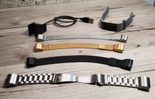 Fitbit Charge 2 Heart Rate Fitness Tracker w Extra Wristbands Charger