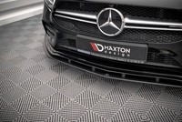 Frontlippe Passend FüR Mercedes A35 AMG / Amg-Line Aero Pack W177 Schwarz Matt