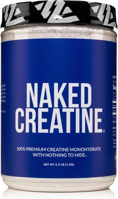 NAKED Pure Micronized Creatine Monohydrate   200 Servings, 1,000G Bulk   Vegan,